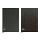 Ausziehbarer Tisch bis zu 280 cm aus Holz und Metall Made in Italy - Gallotto Viadurini