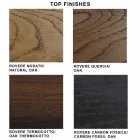 Ausziehbarer Tisch bis 280 cm aus Glas und furniertem Holz – Eugrafo Viadurini