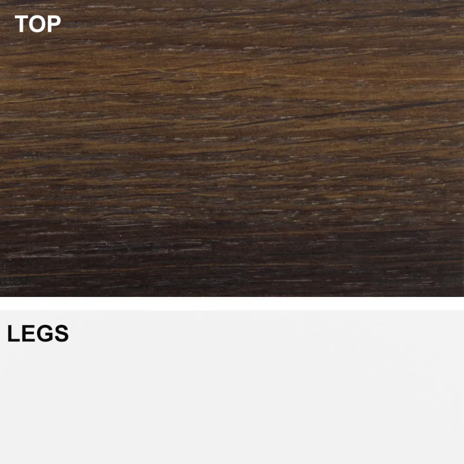 Ausziehbarer Tisch bis 300 cm mit furnierter Platte, hergestellt in Italien – Grotta Viadurini