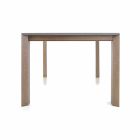 Ausziehbarer Tisch Bis zu 300 cm in Keramik- und Holzbeinen - Ipanemo Viadurini