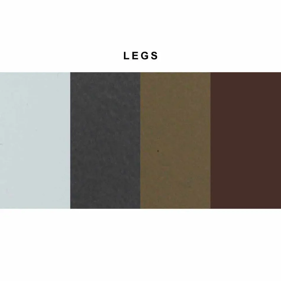 Ausziehbarer Tisch bis 300 cm aus Fenix und Stahl, hergestellt in Italien – Settimmio Viadurini