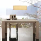 Ausziehbarer Tisch aus Melamin MDF und moderner Jesi Viadurini