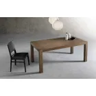 Moderner ausziehbarer Tisch aus Eschenholz hergestellt in Italien Parre Viadurini