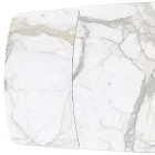 Ausziehtisch mit Keramikplatte und Eisengestell - Incrocio Viadurini