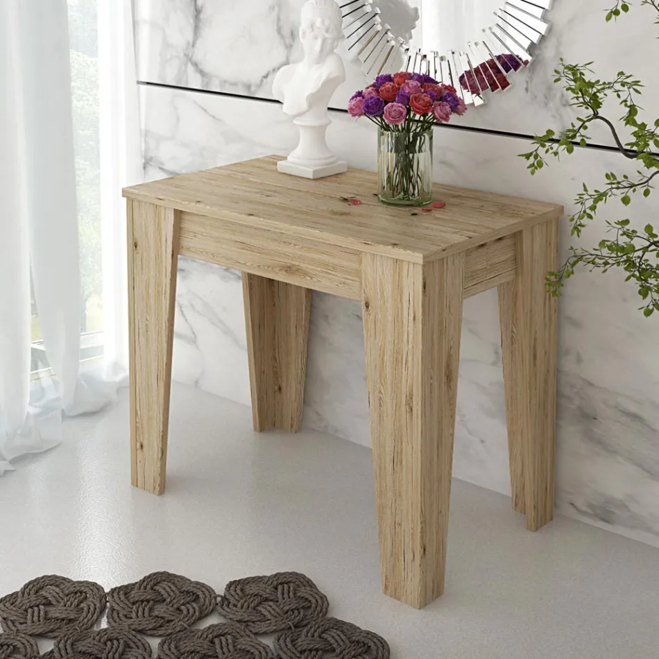 Konsolentisch aus ökologischen Holzpartikelplatten – Curio Viadurini