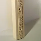 Erweitern von rechteckigem Konsole Stein und Kristall Design Abydos Viadurini
