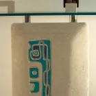 Erweitern von rechteckigem Konsole Stein und Kristall Soter Entwurf Viadurini