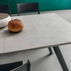 Ausziehbarer Küchentisch bis 210 cm Steinoptik Made in Italy - Giocondo Viadurini