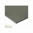 Küchentisch aus laminiertem Fenix und schwarzem Aluminium Made in Italy - Lingotto Viadurini