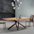 Design Massivholz Esstisch made in Italy, Dionigi