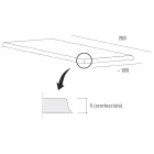 Küchentisch aus hochwertigem, entrindetem Holz, hergestellt in Italien – Pinocchio Viadurini