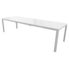Ausziehbarer Gartentisch bis 300 cm mit Aluminiumstruktur - Florie Viadurini