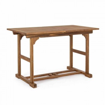 Ausziehbarer Tisch im Freien Bis zu 160 cm in Akazienholz - Wolke