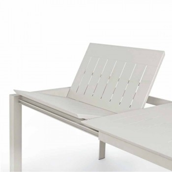 Ausziehbarer Tisch im Freien aus modernem Aluminium Homemotion - Casper