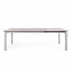 Ausziehbarer Tisch im Freien aus modernem Aluminium Homemotion - Casper Viadurini