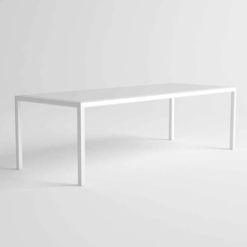 Außentisch aus Aluminium mit modernem Design für den Garten - Mississippi2 Viadurini