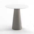 Moderner Tisch im Freien aus HPL und opakem Polyethylen Made in Italy - Forlina