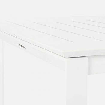 Ausziehbarer Gartentisch Bis zu 240 cm in Aluminium Homemotion - Pemberton