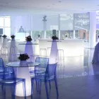 Helles Tischglas aus Polypropylen (H80), hergestellt in Italien Viadurini