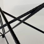 Tonnenförmiger Esstisch aus Hypermarble, hergestellt in Italien – Ezzellino Viadurini