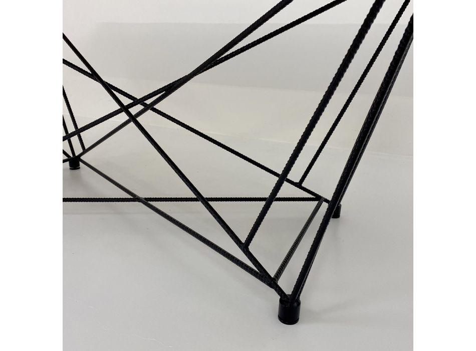 Tonnenförmiger Esstisch aus Hypermarble, hergestellt in Italien – Ezzellino Viadurini