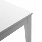 Ausziehbarer Esstisch Bis zu 170 cm aus Melamin Made in Italy - Derino Viadurini