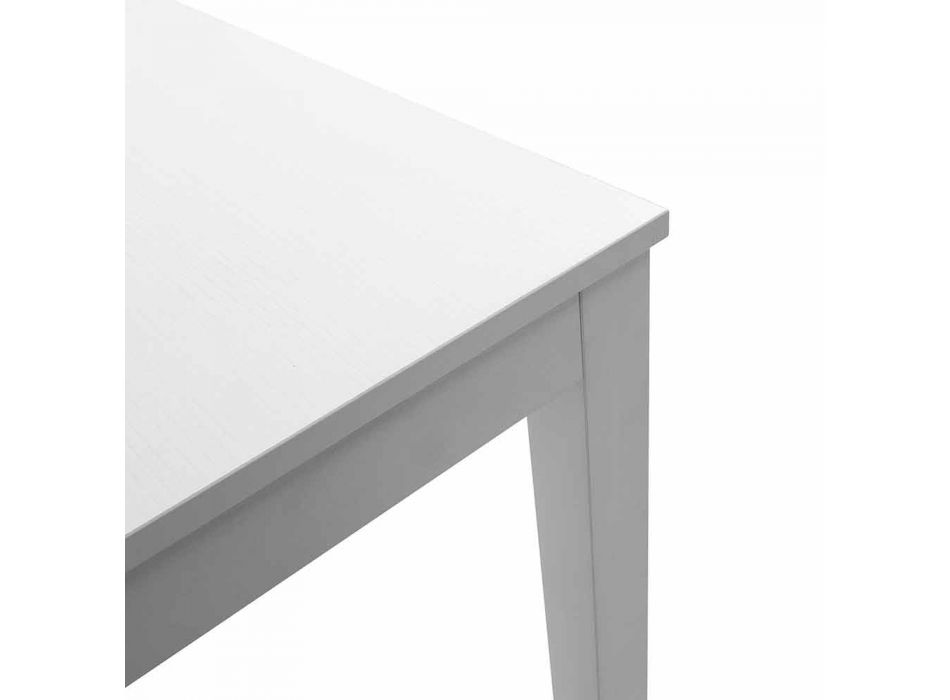 Ausziehbarer Esstisch Bis zu 170 cm aus Melamin Made in Italy - Derino Viadurini