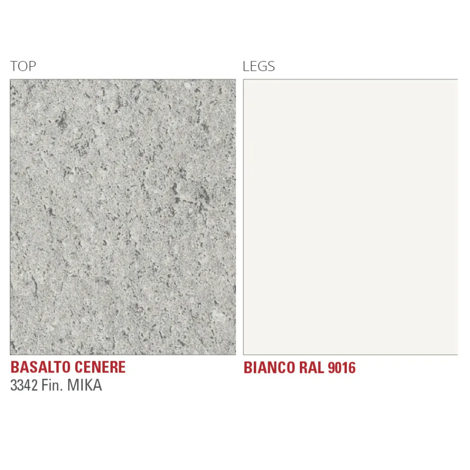 Ausziehbarer Esstisch bis 252 cm aus HPL, hergestellt in Italien – Efisto Viadurini