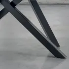 Ausziehbarer Esstisch bis 300 cm aus furniertem Holz – Settimmio Viadurini