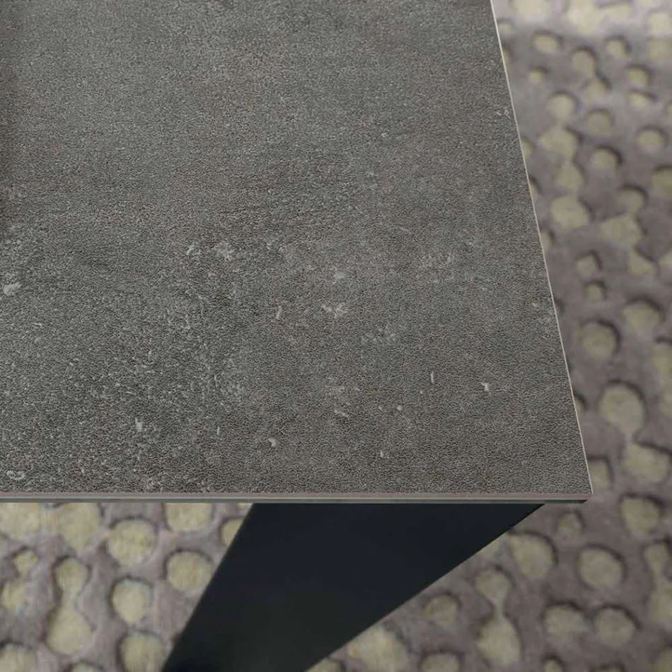 Ausziehbarer Esstisch Bis zu 310 cm in Keramik Made in Italy - Pitagora Viadurini