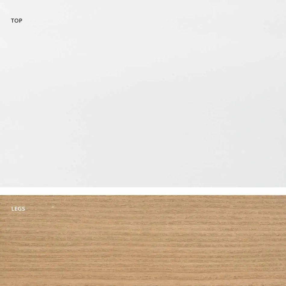 Ausziehbarer moderner Esstisch aus Glas made in Italy, Azad Viadurini