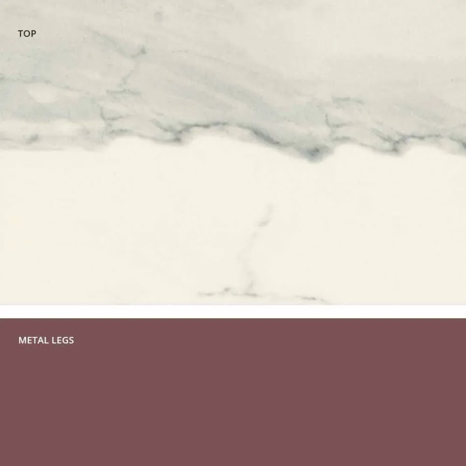 Ausziehbarer Esstisch aus Keramikglas made in Italy, Wilmer Viadurini