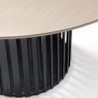 Esstisch mit runder Holzplatte Made in Italy - Alfero Viadurini