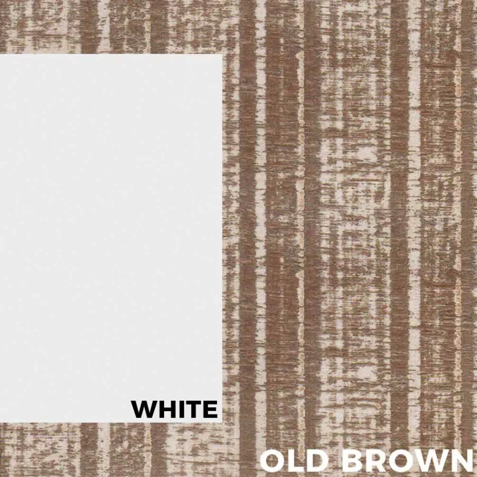 Esstisch aus Holz und Aluminium im modernen Design - Ganges Viadurini