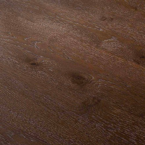 Moderner Esstisch 100x200cm aus Holz mit Beinen aus Glas Flora