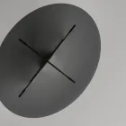 Ovaler Esstisch mit Glasplatte und Untergestell Made in Italy - Tiseo Viadurini