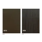 Moderner klappbarer Esstisch aus Holz und Metall Made in Italy - Menelao Viadurini