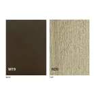 Moderner klappbarer Esstisch aus Holz und Metall Made in Italy - Menelao Viadurini