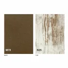 Moderner klappbarer Esstisch aus Holz und Metall Made in Italy - Menelao Viadurini