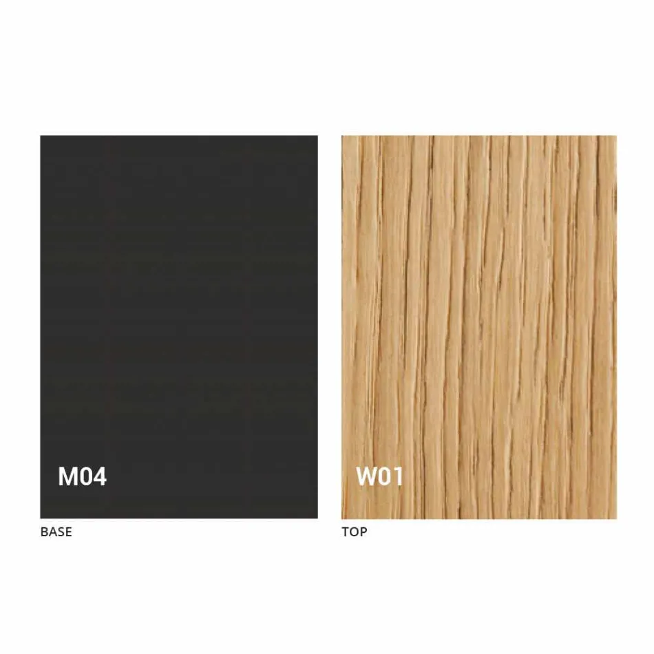 Runder ausziehbarer Esstisch mit Holzplatte Made in Italy - Crodino Viadurini