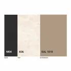 Runder ausziehbarer Esstisch aus Laminam Keramik Made in Italy - Lupetto Viadurini