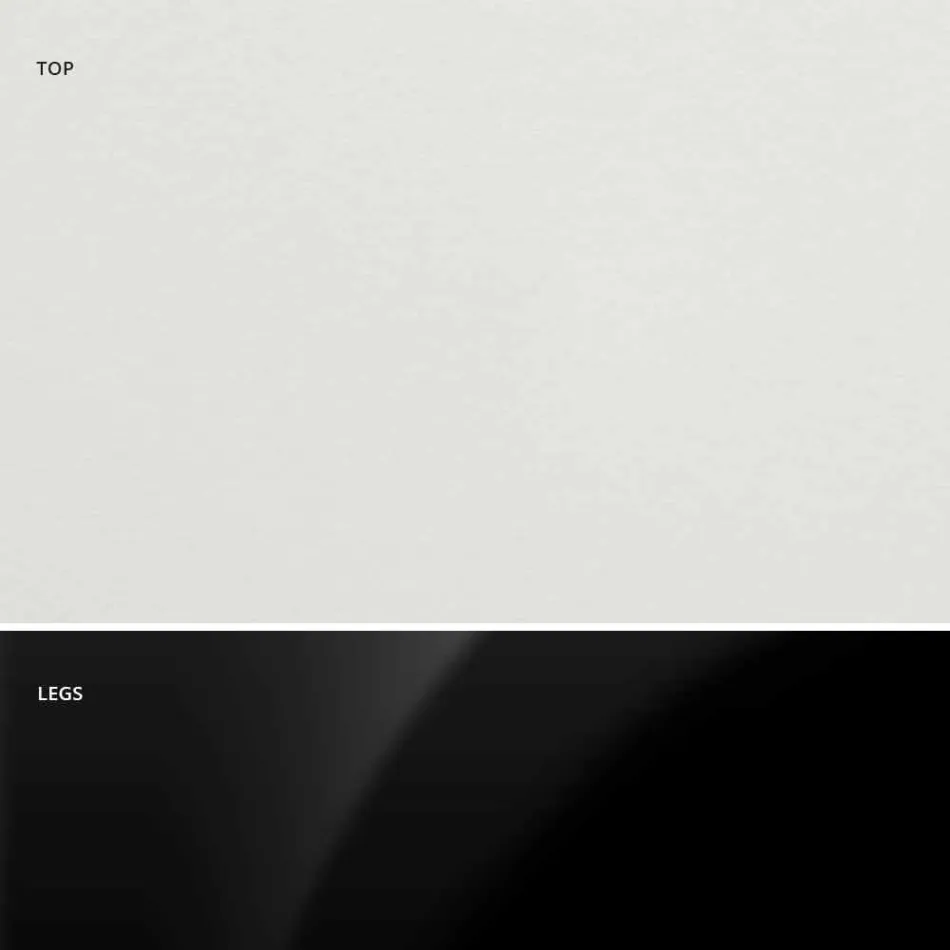 Runder Esstisch mit Laminatplatte, hergestellt in Italien – Dollars Viadurini