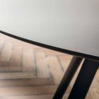 Runder Esstisch aus laminiertem Fenix Made in Italy - Lingotto Viadurini