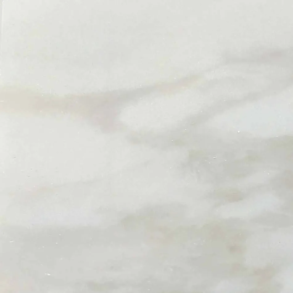 Runder Esstisch aus Marmor und lackiertem Aluminium Made in Italy - Superb Viadurini