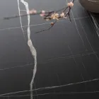 Runder Esstisch aus Metall und laminiertem HPL Made in Italy - Bastiano Viadurini