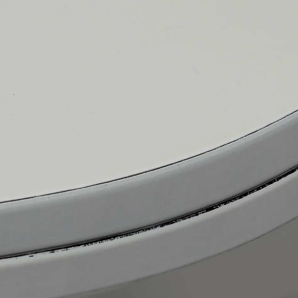 Runder Esstisch aus Massivholz Oliva Viadurini