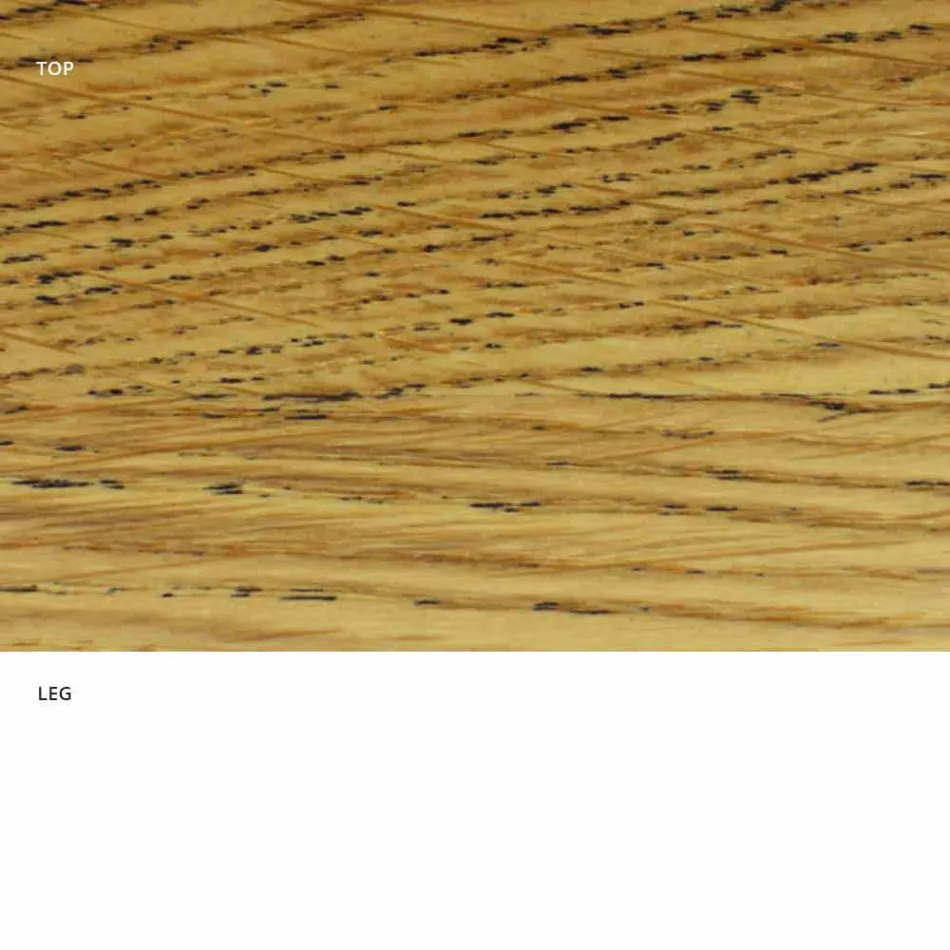 Runder Esstisch mit fein furnierter Platte, hergestellt in Italien – Dollars Viadurini