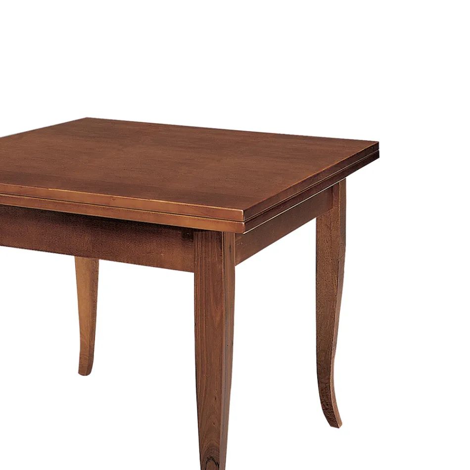 Wohnzimmertisch ausziehbar auf 200 cm, hergestellt in Italien – Panas Viadurini