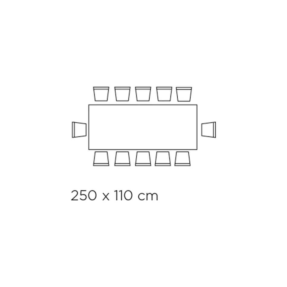 Fester Wohnzimmertisch mit entrindeter Kante, hergestellt in Italien – Feiertage Viadurini