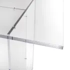 Selenia Minimalistischer Designtisch aus transparentem Plexiglas, hergestellt in Italien Viadurini